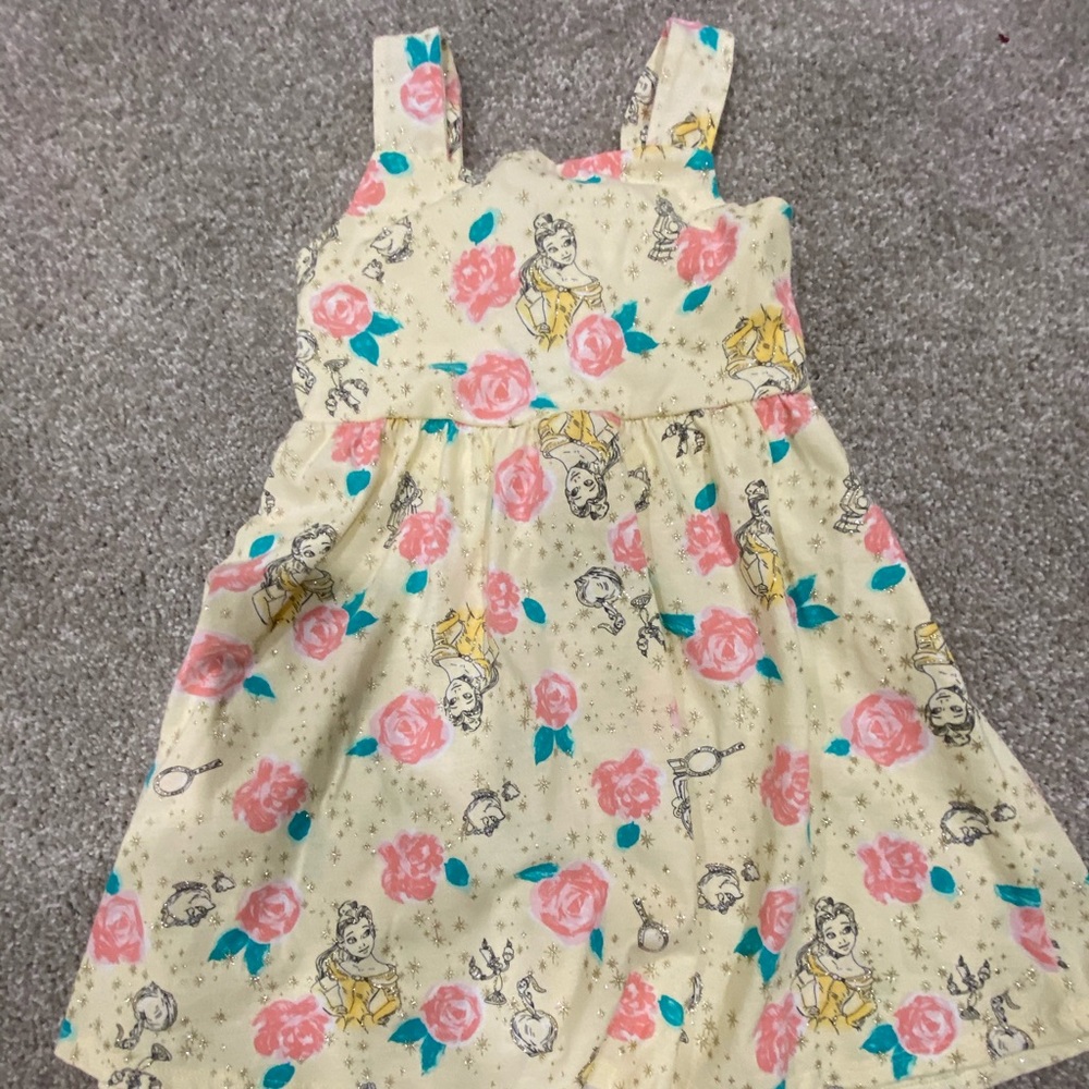 Disney princess belle dress. Size 5